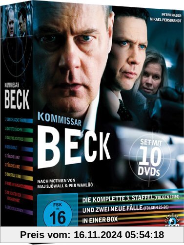 Kommissar Beck - Die komplette 3. Staffel + zwei neue Fälle [10 DVDs]