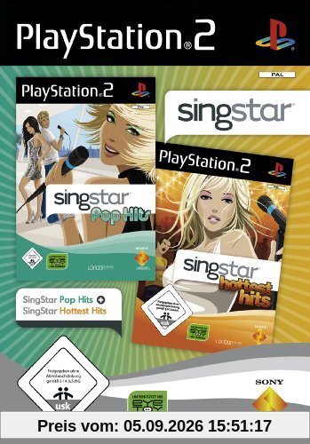 Singstar Doppelpack - Pop Hits + Hottest Hits [Software Pyramide]