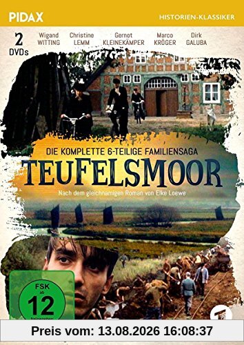 Teufelsmoor / Die komplette 6-teilige Familiensaga nach dem Roman von Elke Loewe (Pidax Historien-Klassiker) [2 DVDs]