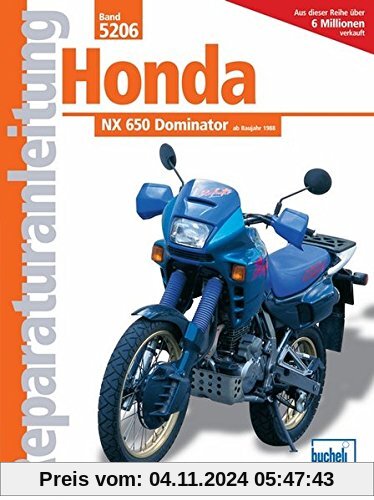 Honda NX 650 Dominator (Reparaturanleitungen)