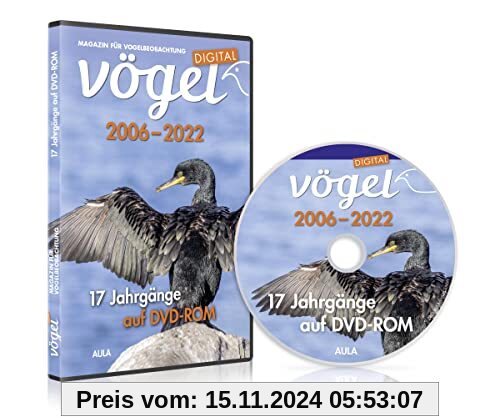 Vögel digital: 17 Jahrgänge (2006-2022) auf DVD-ROM