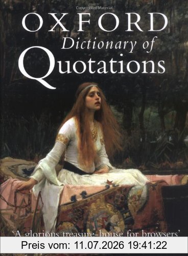 Elizabeth Knowles The Oxford Dictionary Of Quotations