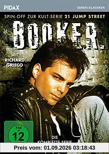 Booker - Spin-off zur legendären Krimiserie 21 JUMP STREET / Die komplette Kultserie (Pidax Serien-Klassiker) [6 DVDs]