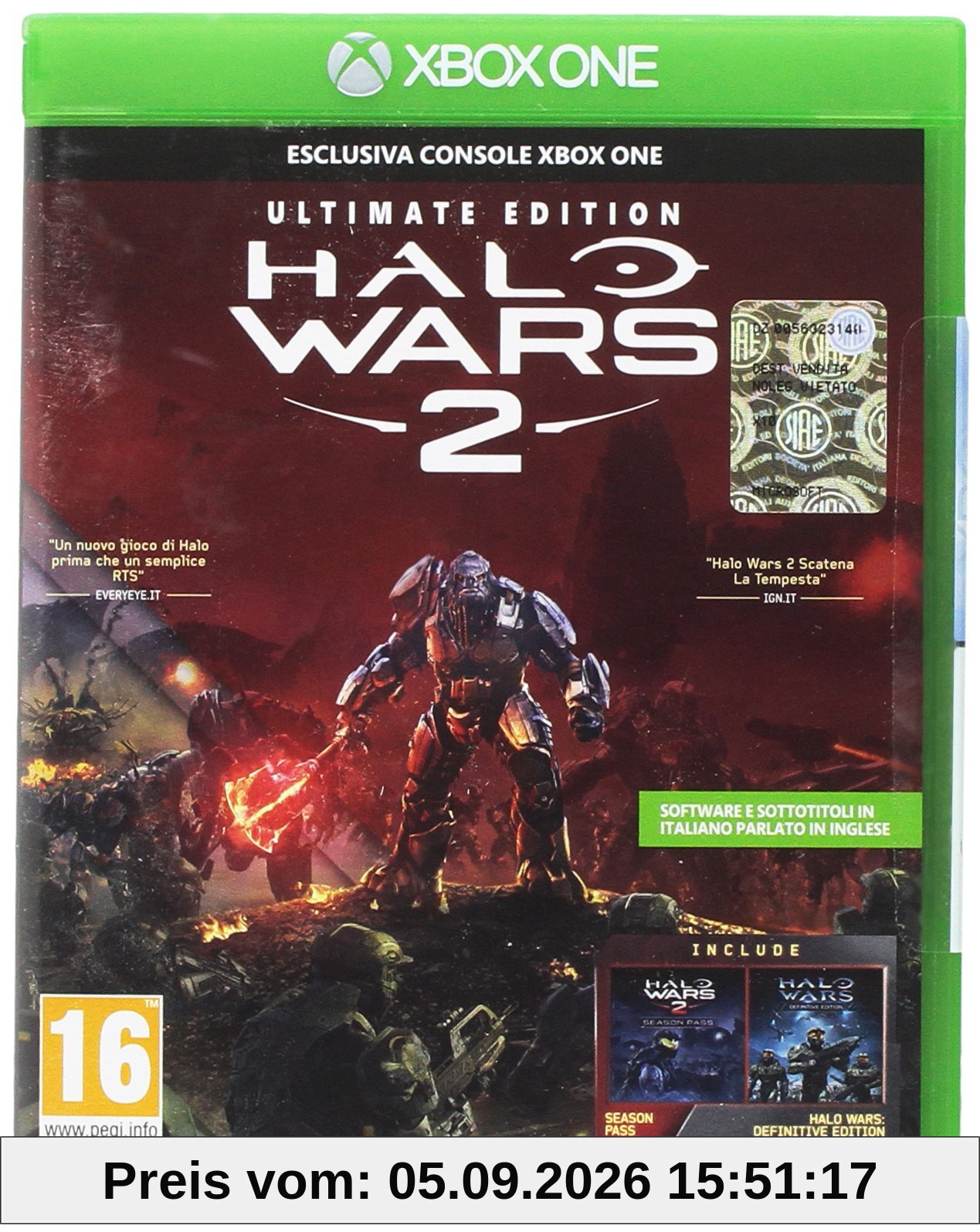 Microsoft Xbox ONE Halo Wars 2 Ultimate Edit