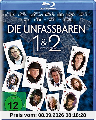 Die Unfassbaren - Now you see me 1&2 [Blu-ray]