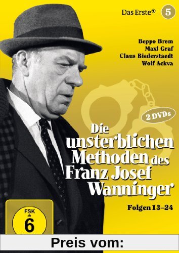 Die unsterblichen Methoden des Franz Josef Wanninger - Box 5, Folgen 13-24 [2 DVDs]