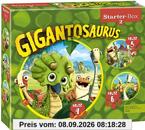 Gigantosaurus - Starter-Box (4-6) - Die Original-Hörspiele zur TV-Serie