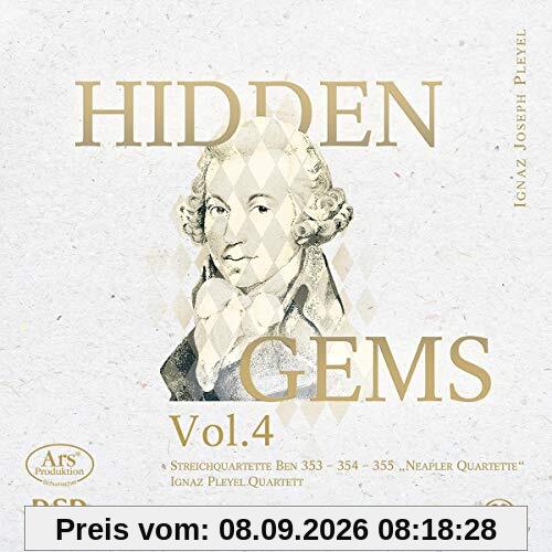Pleyel: Hidden Gems Vol. 4 - Streichquartette Ben 353-355