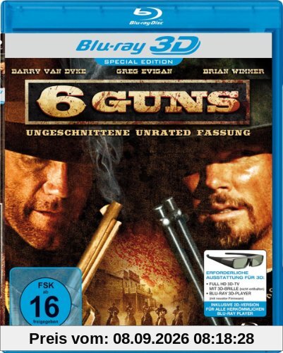 6 Guns - Unrated Edition [3D Blu-ray] [Special Edition]