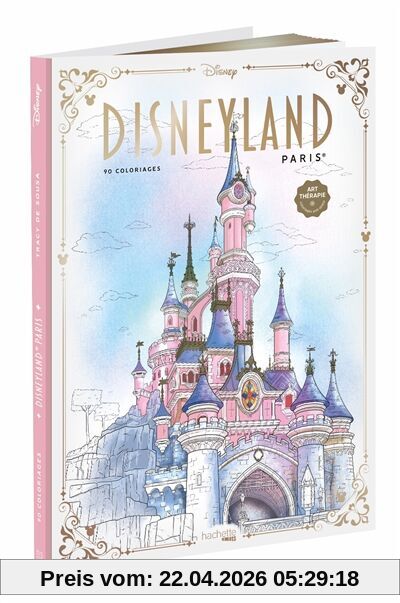 Disneyland Paris : 90 coloriages