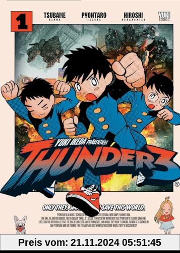 Thunder 3 Band 01: In diesem Sci-Fi-Manga wagen drei Freunde auf einer Rettungsmission den Sprung durch die Dimensionen