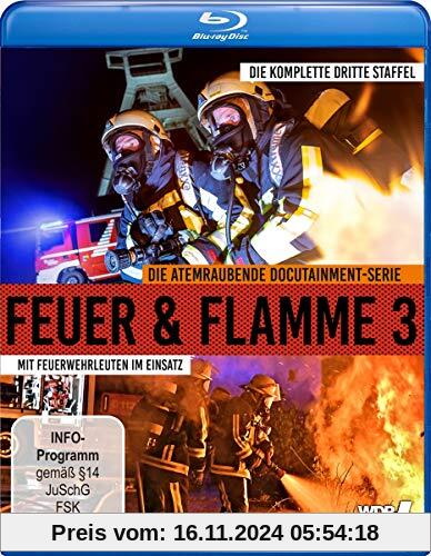 Feuer und Flamme - Mit Feuerwehrmännern im Einsatz - Staffel 3 [Blu-ray]