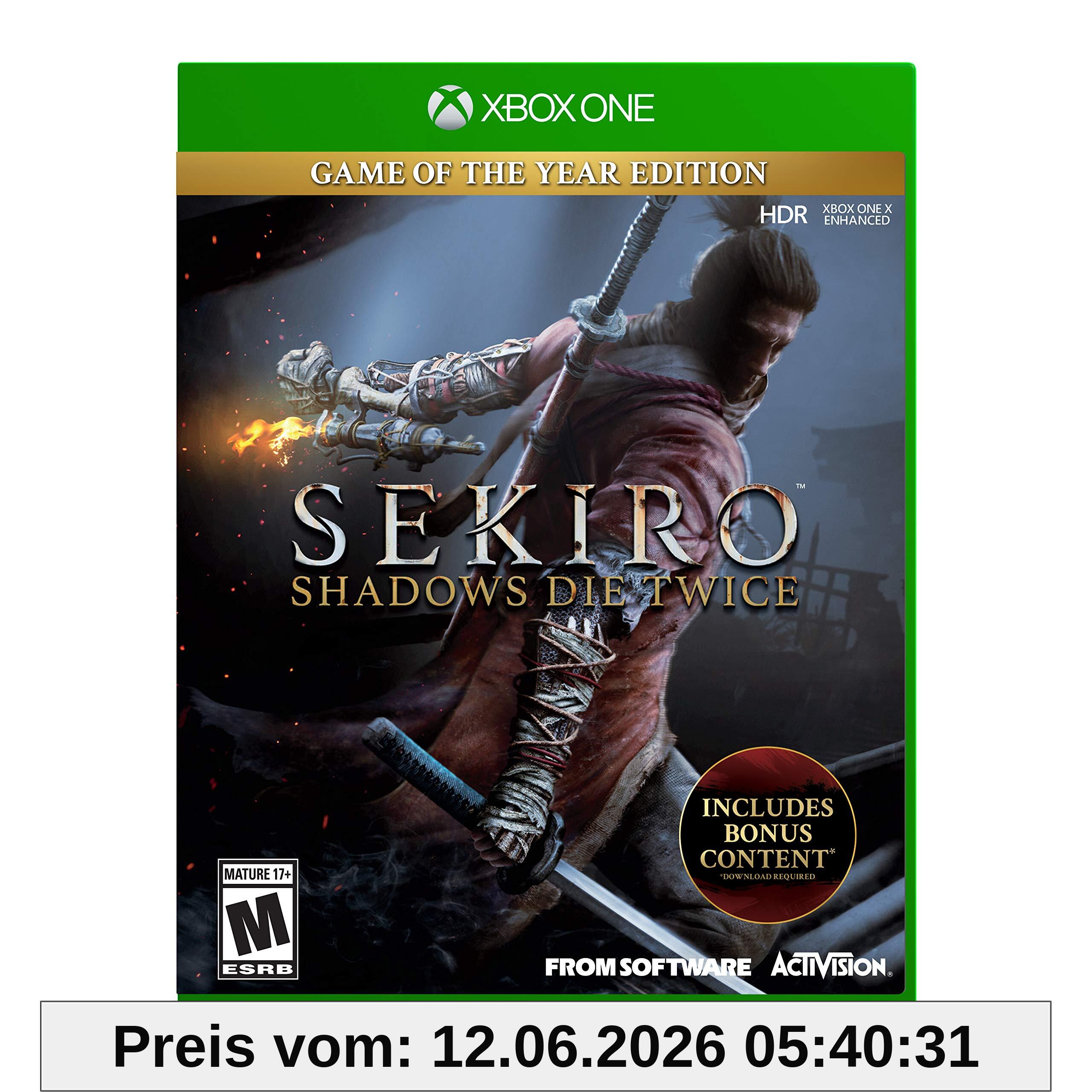ACTIVISION Sekiro: Shadows Die Twice (Import)