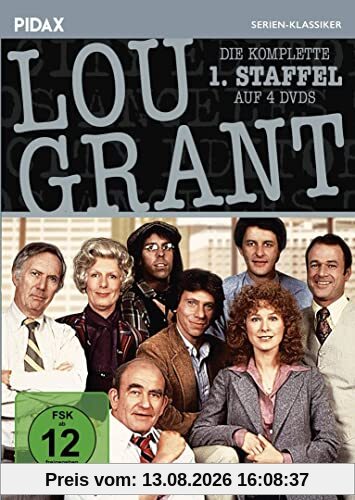 Lou Grant, Staffel 1 / Die ersten 22 Folgen der preisgekrönten Kultserie mit Edward Asner (Pidax Serien-Klassiker) [4 DVDs]