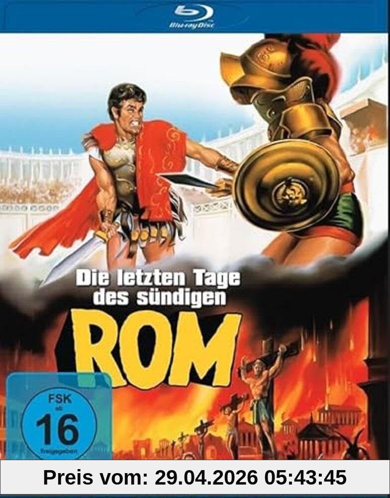 Die letzten Tage des sündigen Rom [Blu-ray]