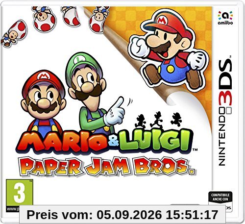 3DS MARIO E LUIGI PAPER JAM BROS