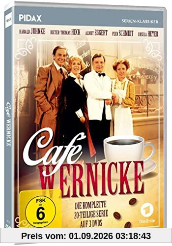 Café Wernicke / Die komplette 20-teilige Kultserie (Pidax Serien-Klassiker) [3 DVDs]