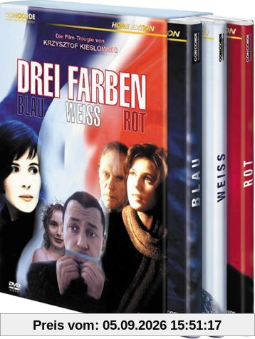 Drei Farben Boxset (Blau, Weiß, Rot, 3 DVDs)
