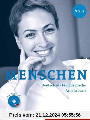 Menschen A2/2: Deutsch als Fremdsprache / Arbeitsbuch mit Audio-CD