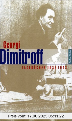 Binding : Gebundene Ausgabe, Edition : 1. Auflage, Label : Aufbau-Verlag, Publisher : Aufbau-Verlag, medium : Gebundene Ausgabe, numberOfPages : 773, publicationDate : 2000-01-01, authors : Georgi Dimitroff, Bayerlein, Bernhard H., Wladislaw Hedeler, languages : german, ISBN : 3351025106