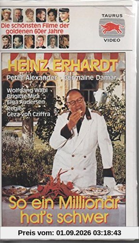 So ein Millionär hat's schwer [VHS]