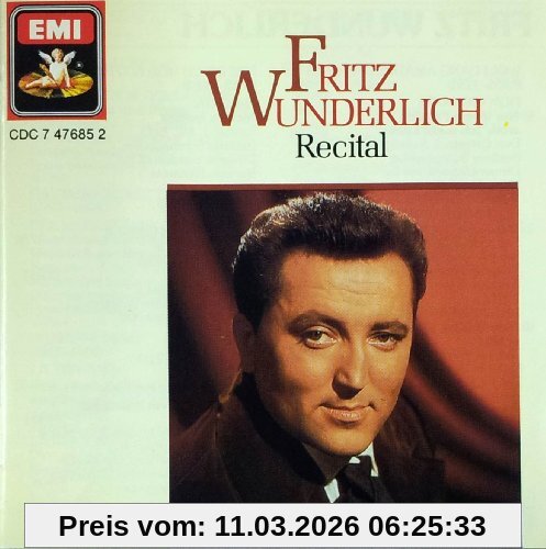 Fritz Wunderlich Recital