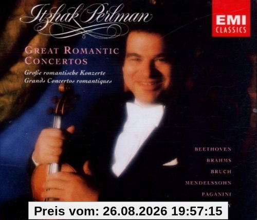 Perlman-Edition: Große romantische Violinkonzerte