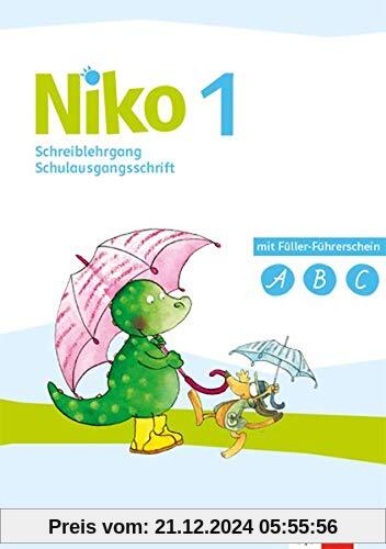 Niko 1: Schreiblehrgang Schulausgangsschrift Klasse 1 (Niko. Ausgabe ab 2020)