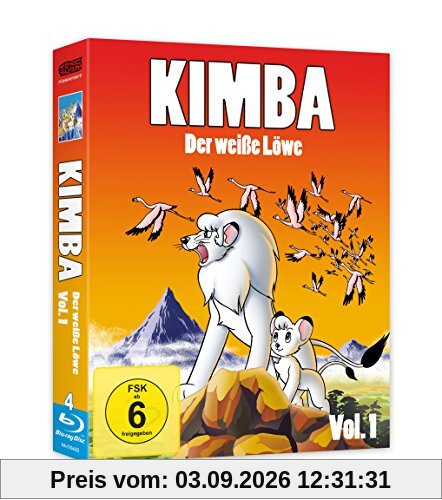 Kimba - Der weiße Löwe - Box 1 [Blu-ray]