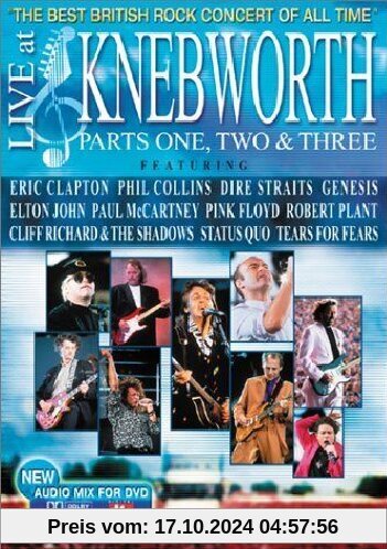 Various Artists - Live at Knebworth Parts 1,2 & 3 [2 DVDs]