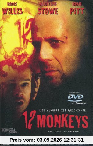 12 Monkeys [VHS]