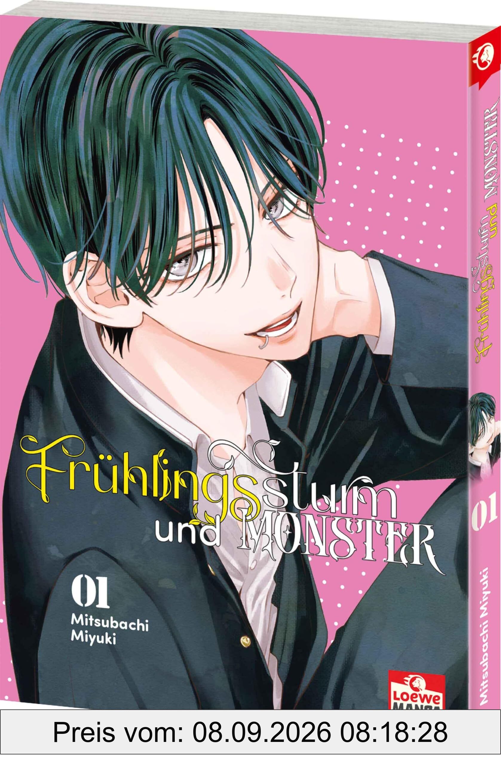 Frühlingssturm und Monster 01: Bad Guy trifft auf Shy Girl in diesem faszinierenden Shojo-Manga - Mit exklusivem Faltposter!