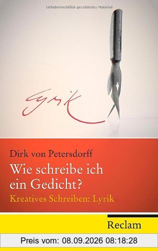 Wie schreibe ich ein Gedicht?: Kreatives Schreiben: Lyrik. Mit 50 Schreibaufgaben