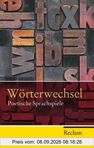Wörterwechsel: Poetische Sprachspiele