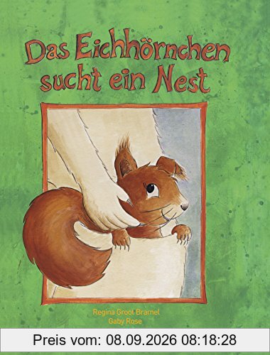 Das Eichhörnchen sucht ein Nest