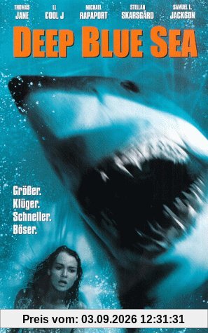 Deep Blue Sea [VHS]