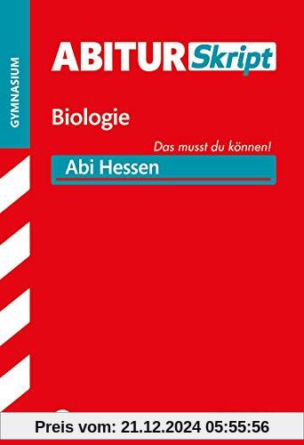 AbiturSkript - Biologie - Hessen