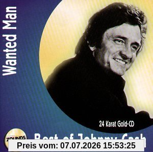 Johnny Cash Wanted Man - 24 Karat Gold-Cd