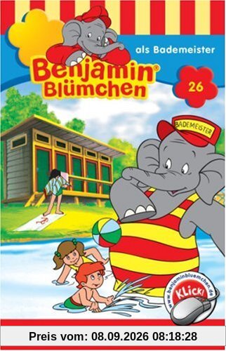 Benjamin Blümchen - Folge 26: als Bademeister [Musikkassette]