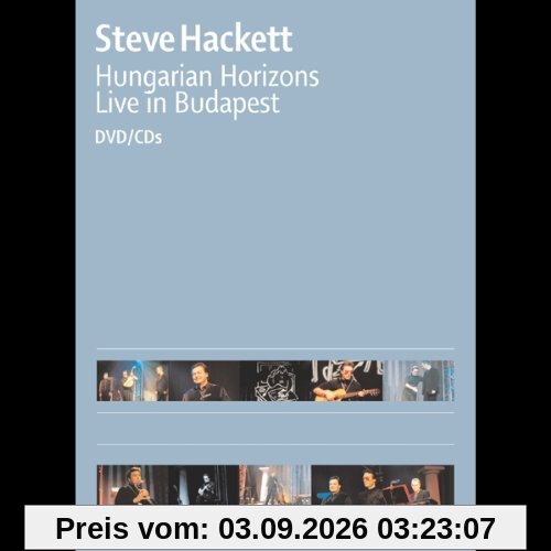 Egerhazi Attila Steve Hackett - Hungarian Horizons, Live In Budapest (+ 2 Audio Cd's)
