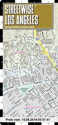 Gebr. - Streetwise Los Angeles Map - Laminated City Street Map of Los Angeles, California: Folding Pocket Size Travel Map (Streetwise (Streetwise Maps