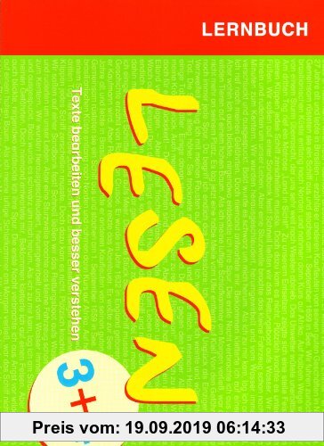 Gebr. - Lesen 3+4: Texte bearbeiten und besser verstehen. Lernbuch