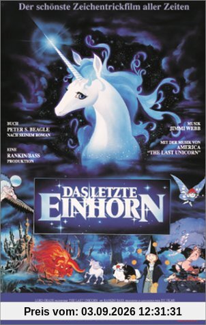Das letzte Einhorn [VHS]