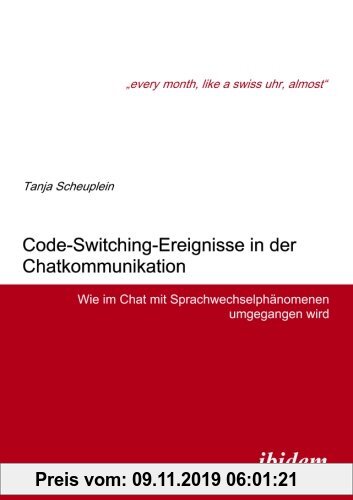 Gebr. - Code-Switching-Ereignisse in der Chatkommunikation