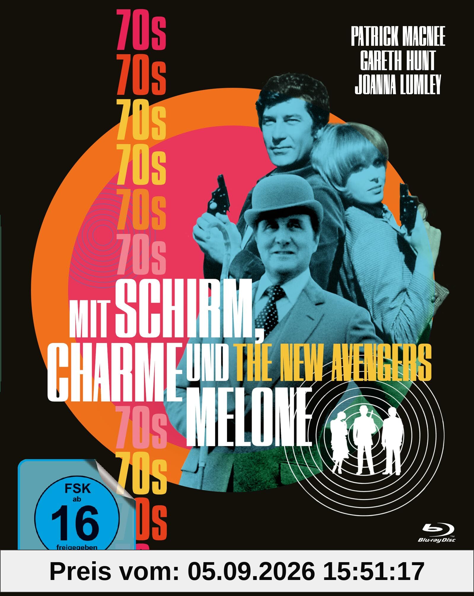 Mit Schirm, Charme und Melone - Die 70s (10 Blu-rays)