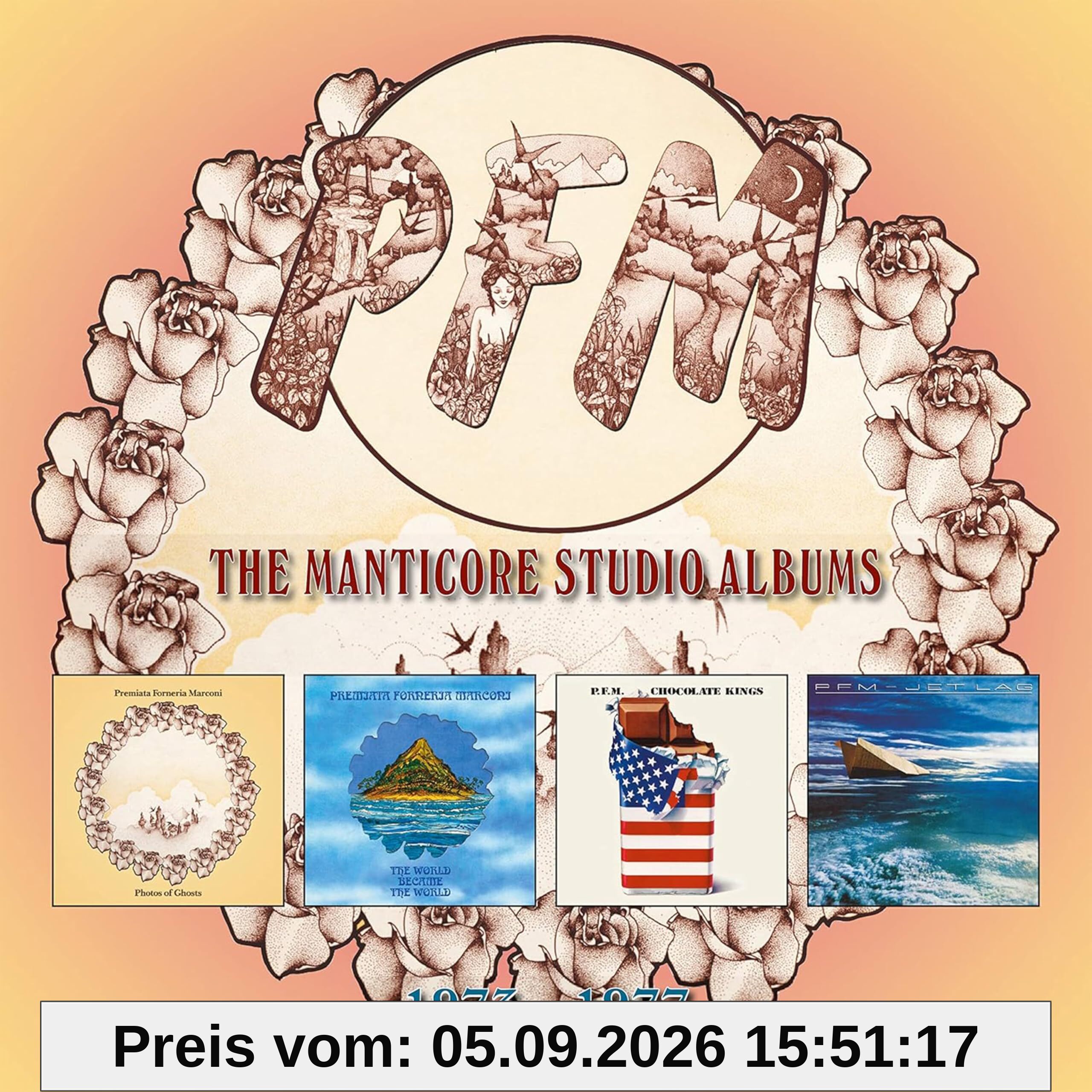 The Manticore Studio Albums (4cd Clamshell Box)