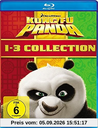 Kung Fu Panda 1-3 [Blu-ray]
