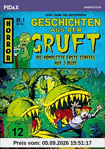 Geschichten aus der Gruft, Staffel 1 (Tales from the Cryptkeeper) / Die ersten 13 Folgen der Grusel-Zeichentrickserie (Pidax Animation) [2 DVDs]
