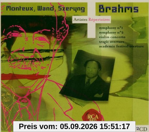 Monteux, Wand, Szeryng - Brahms