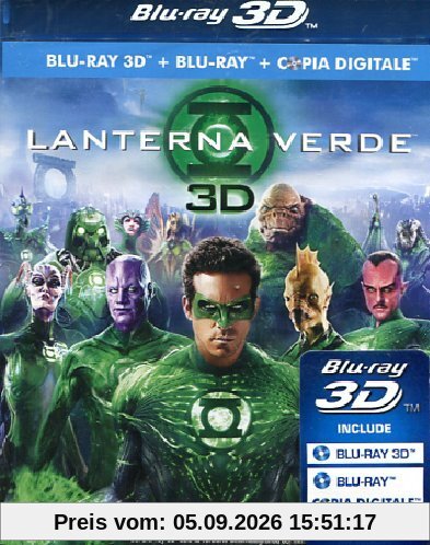 Lanterna verde (2D+3D+copia digitale) [Blu-ray] [IT Import]